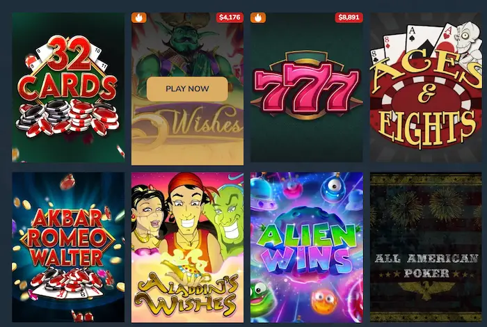 Limitless Casino games